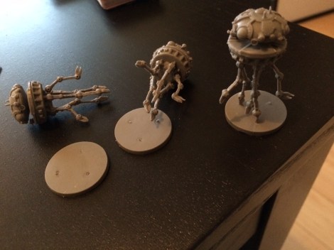 Star Wars Imperial Assault Broken Probe Droids