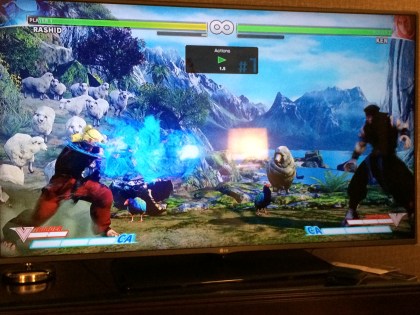 Street Fighter V Ken Training