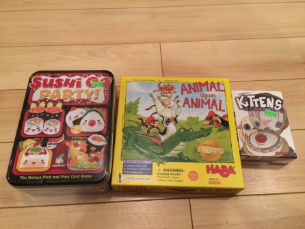 Sushi Go Party Animal Upon Animal Kittens in a Blender