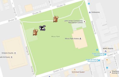 Pokemon Go Moss Park