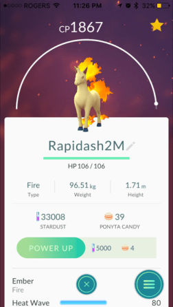 Pokemon Go Rapidash