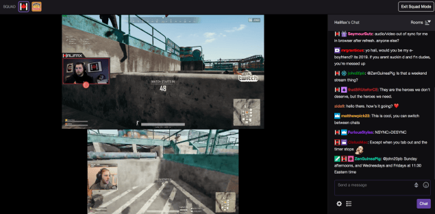 Twitch Squad Streaming is Now Live – In Third Person