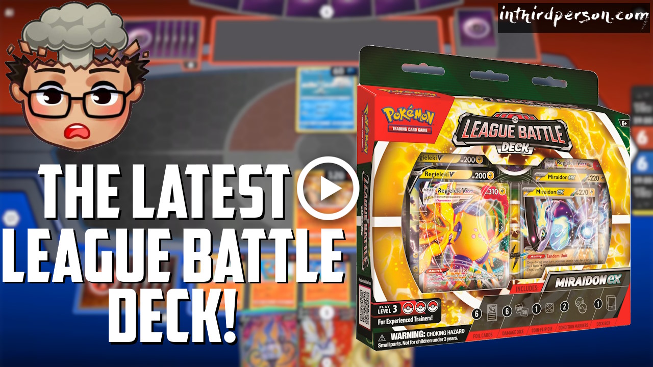 Pokémon TCG: Miraidon ex League Battle Deck | Pokémon Center UK