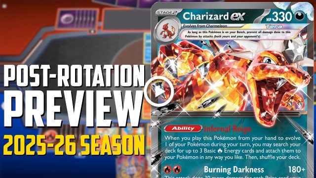 Charizard ex POST-ROTATION PREVIEW WITH DECK LISTS  Pokemon TCG   2025-2026  In Third Person